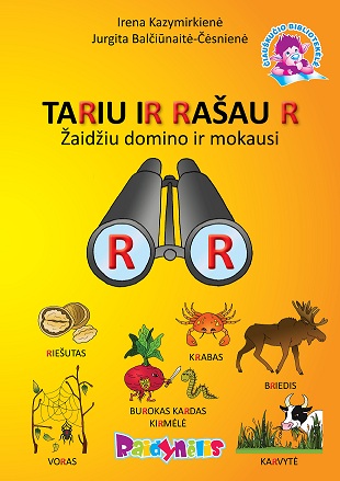 Ugdymo priemonės „TARIU IR RAŠAU R. Žaidžiu domino ir mokausi“