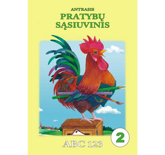 Antrasis pratybų sąsiuvinis “ABC 123”